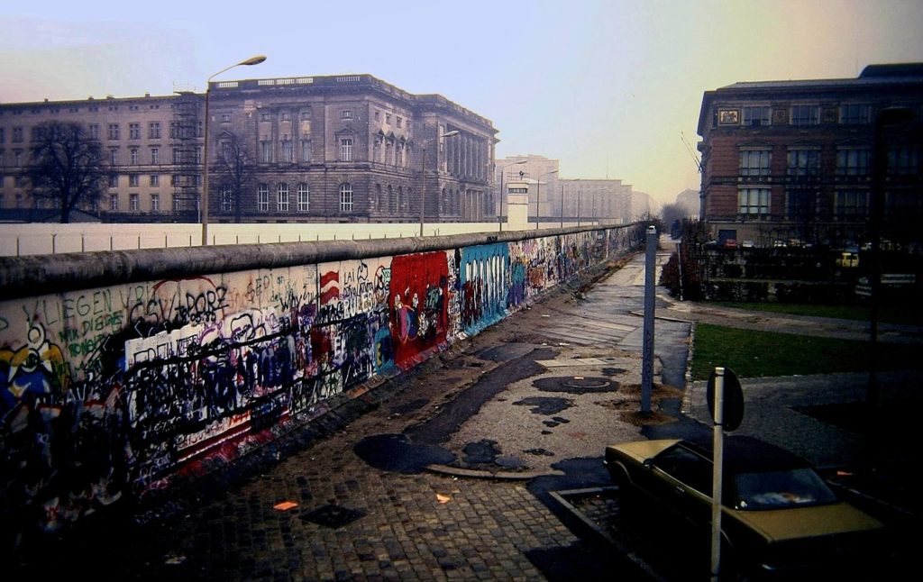 Muro di Berlino - Niederkirchnerstraße 1988