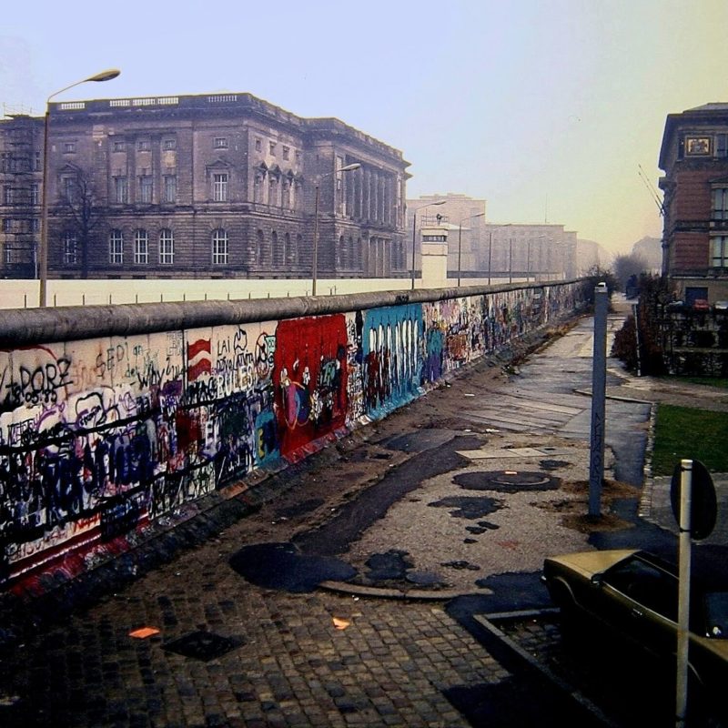 Muro di Berlino - Niederkirchnerstraße 1988